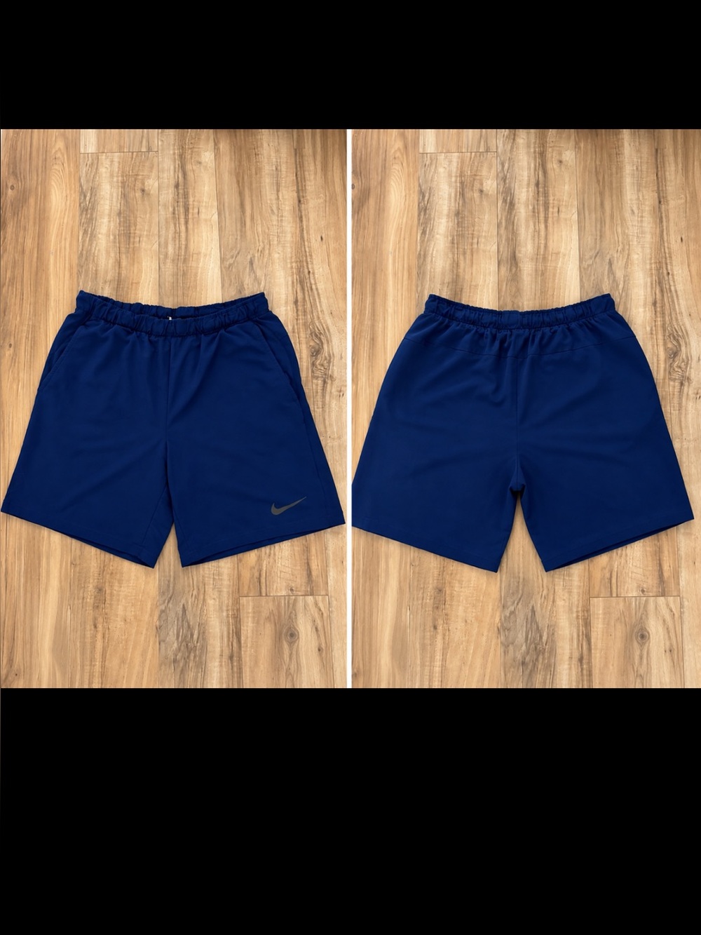 Nike Men's Deep Royal Blue Athletic Shorts with Swoosh